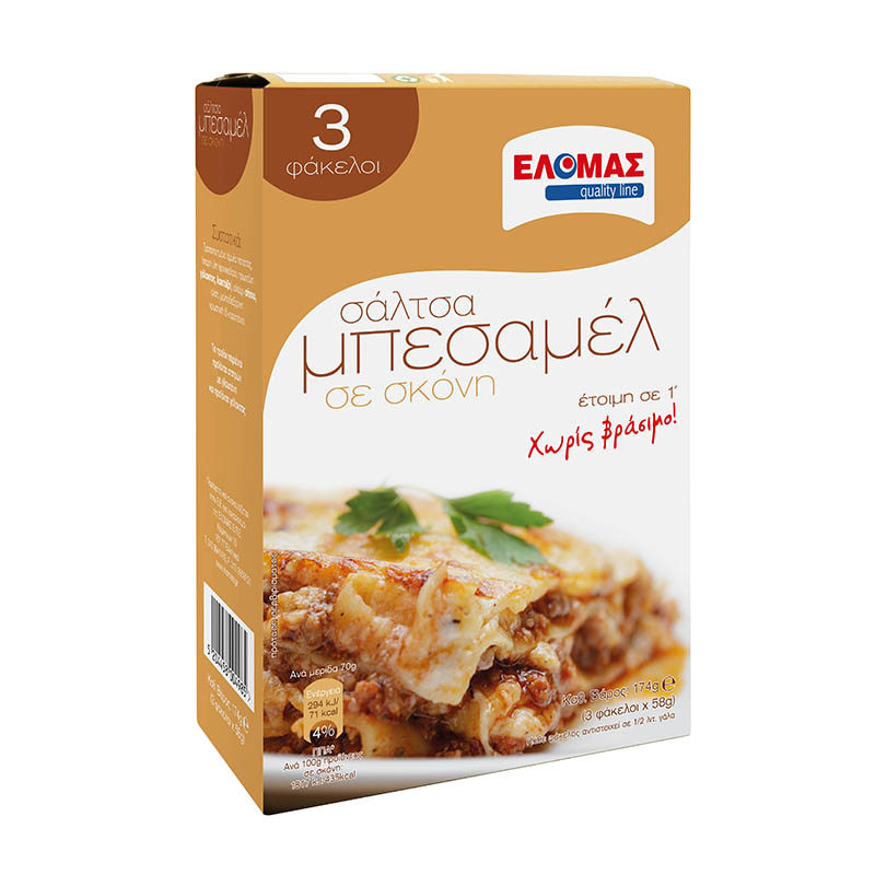  ΕΛΟΜΑΣ Μπεσαμέλ σε σκόνη 3x58g
