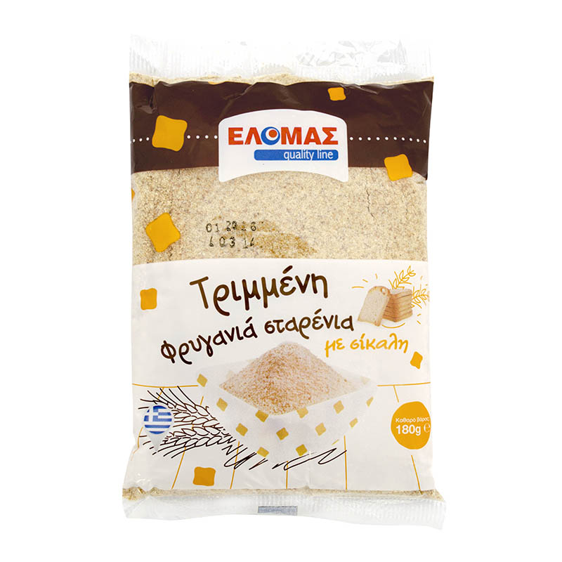 ΕΛΟΜΑΣ Τριμμένη φρυγανιά σταρένια 180g