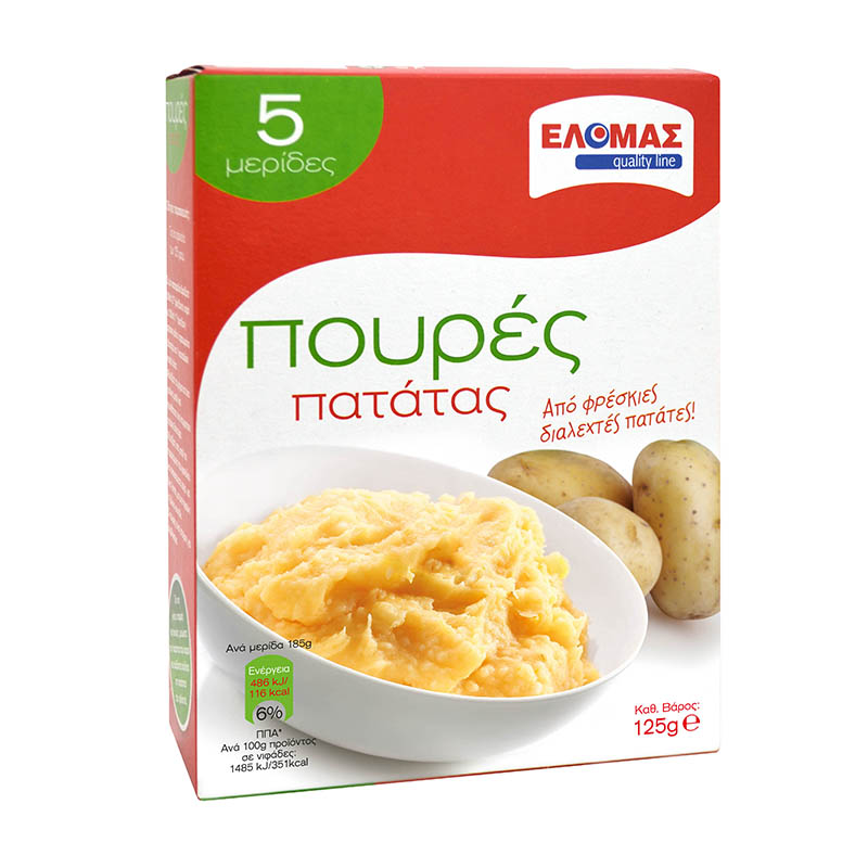 ΕΛΟΜΑΣ Πουρές πατάτας 125g
