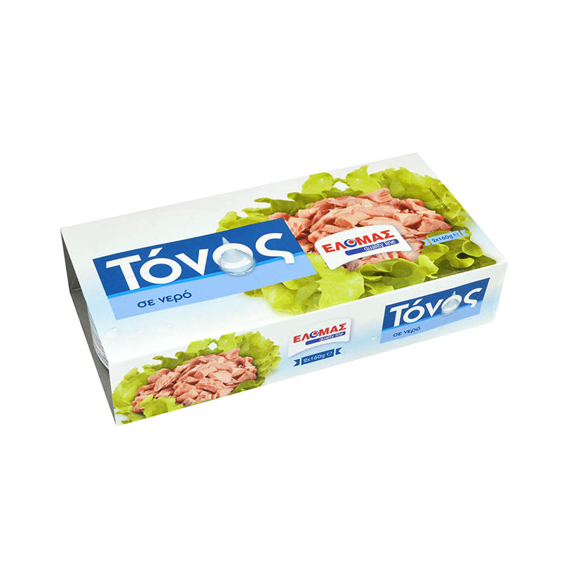 ΕΛΟΜΑΣ Τόνος σε νερό 2x160g