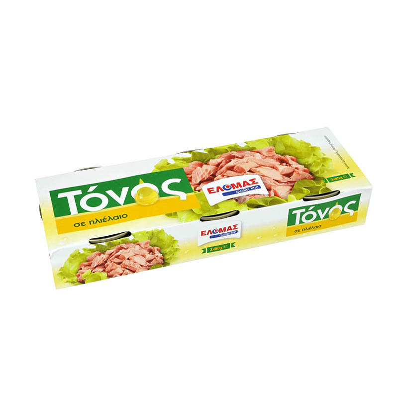 ΕΛΟΜΑΣ Τόνος σε ηλιέλαιο 3x80g