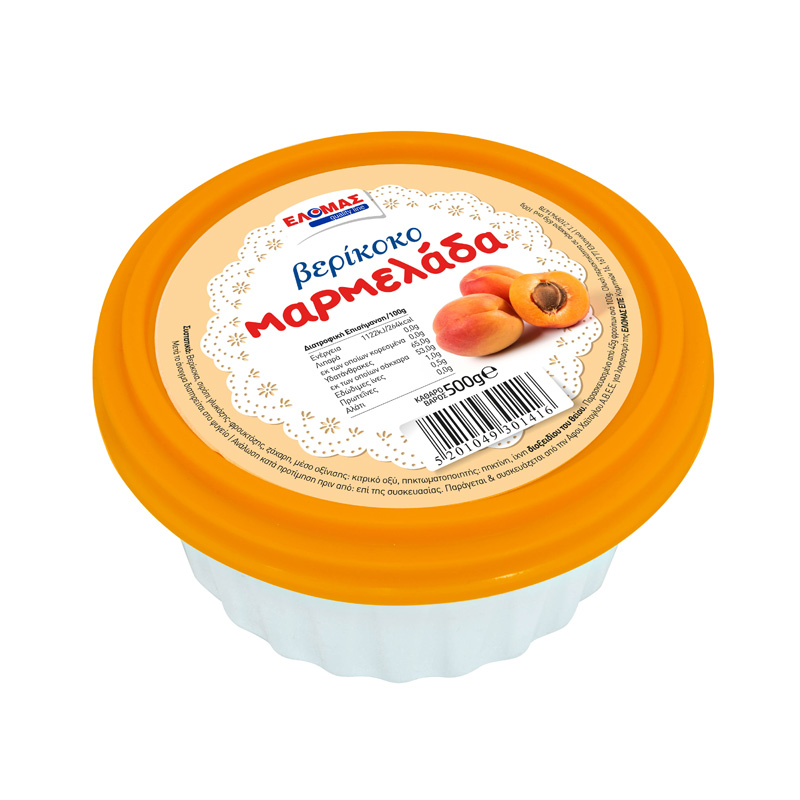 ΕΛΟΜΑΣ Μαρμελάδα βερίκοκο 500g