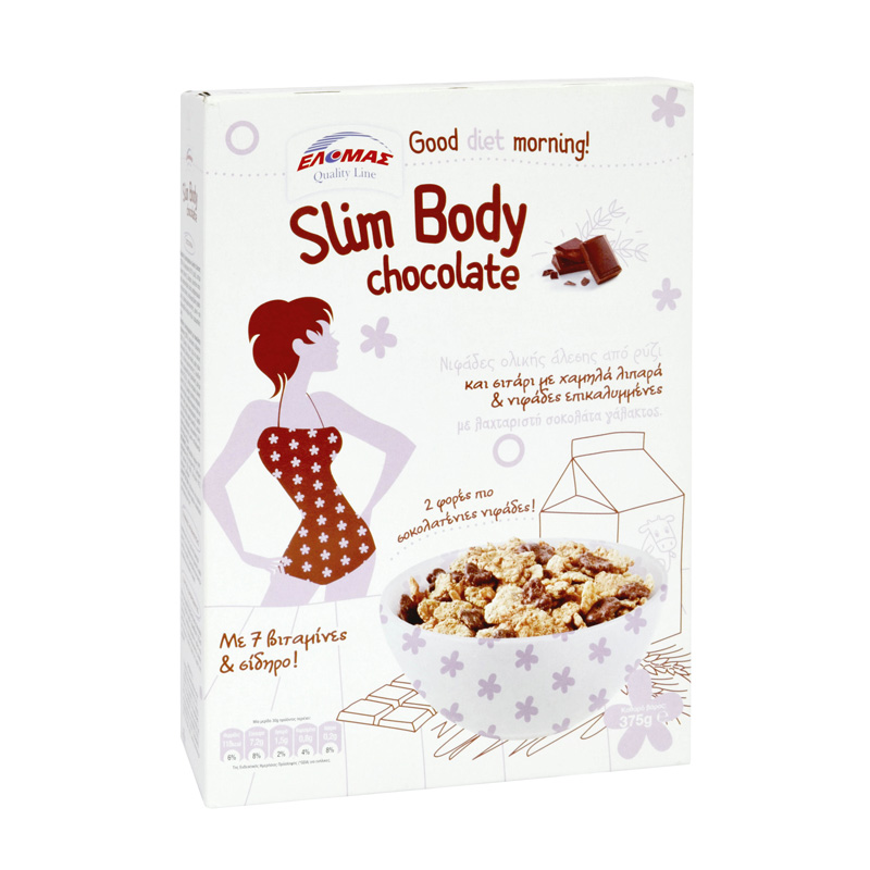 ΕΛΟΜΑΣ Slim Body chocolate 375g