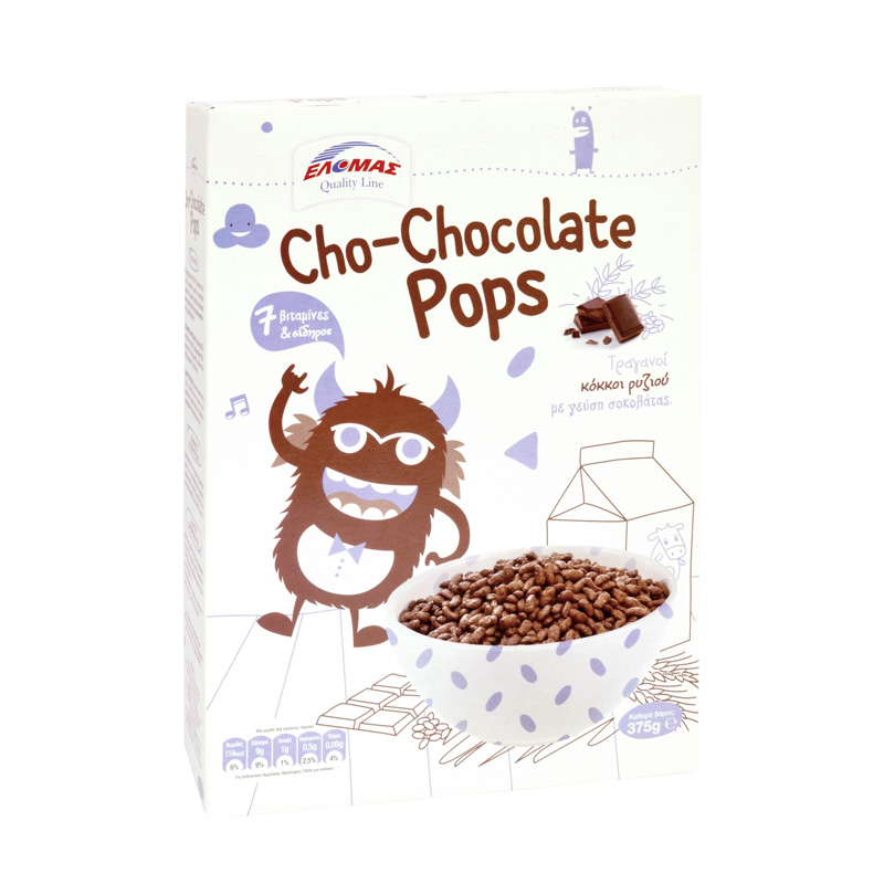 ΕΛΟΜΑΣ Cho-Chocolate Pops 375g