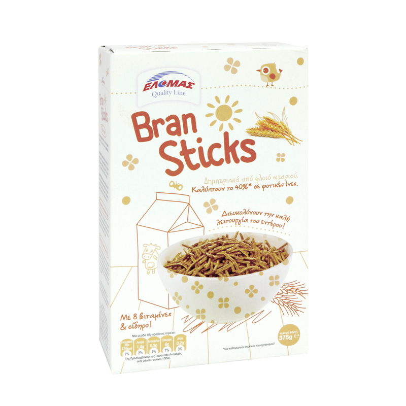 ΕΛΟΜΑΣ Bran Sticks 375g