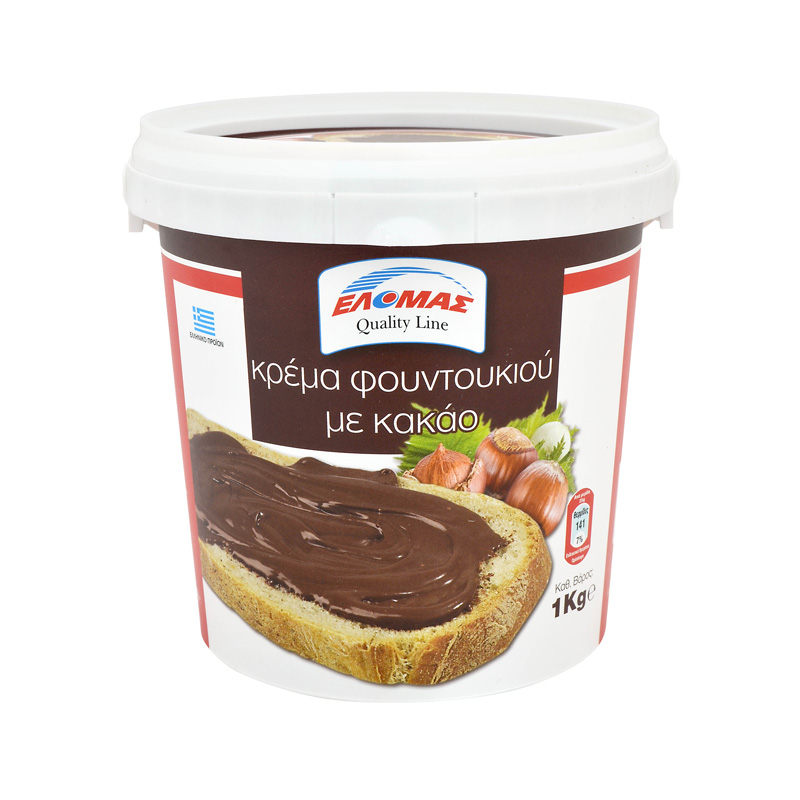 ΕΛΟΜΑΣ Κρέμα φουντουκιού με κακάο 1kg