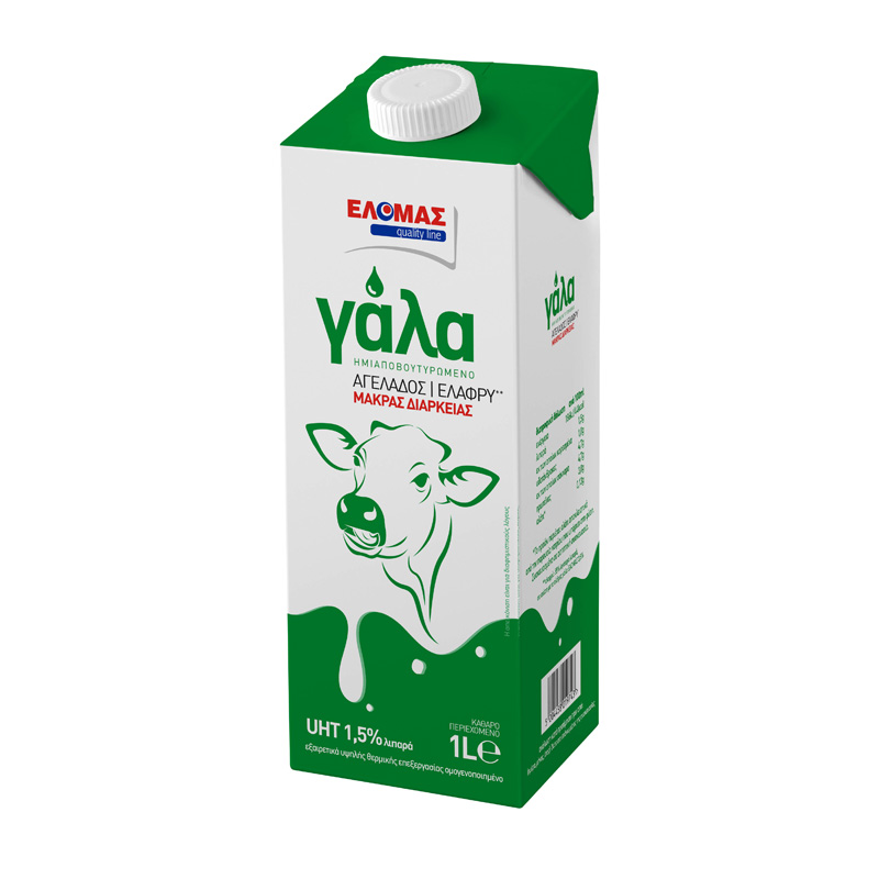 ΕΛΟΜΑΣ Γάλα UHT 1l light