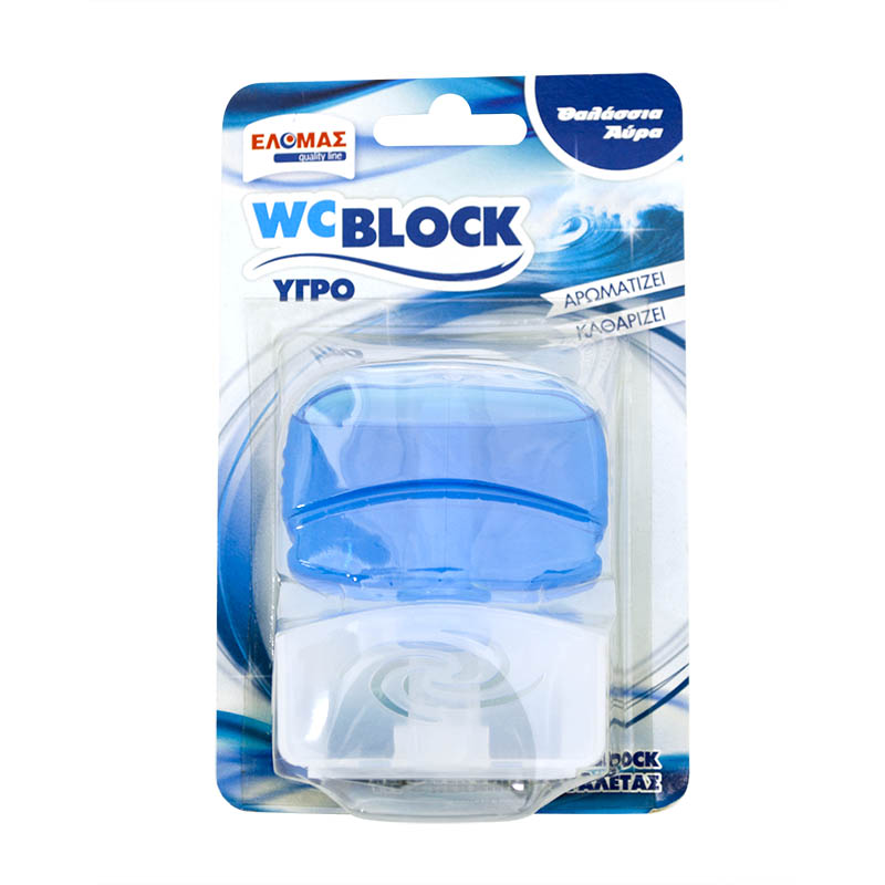 ΕΛΟΜΑΣ Wc block υγρό Θαλάσσια αύρα 