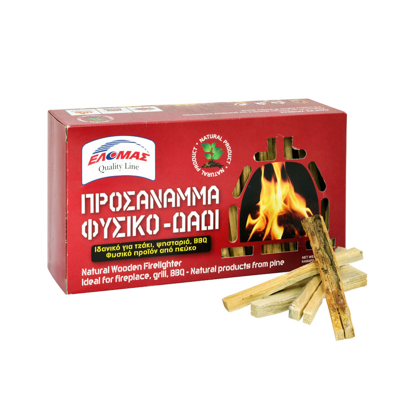 ΕΛΟΜΑΣ Προσάναμμα φυσικό-δαδί 450g
