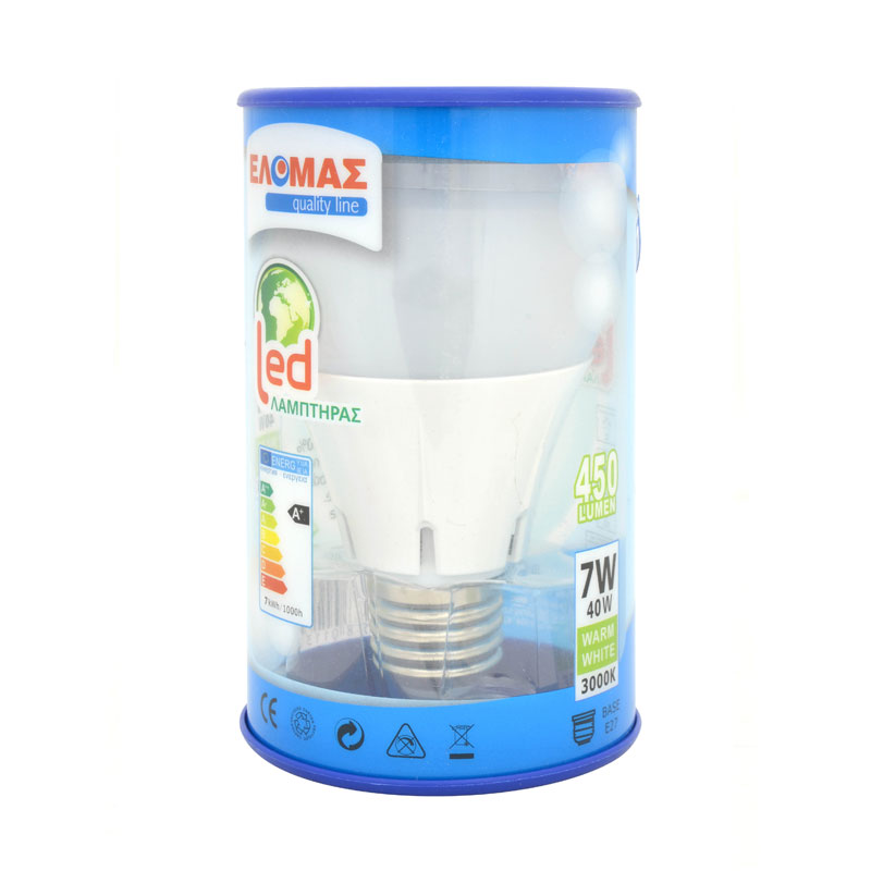 ΕΛΟΜΑΣ Λαμπτήρας Led 7W E27