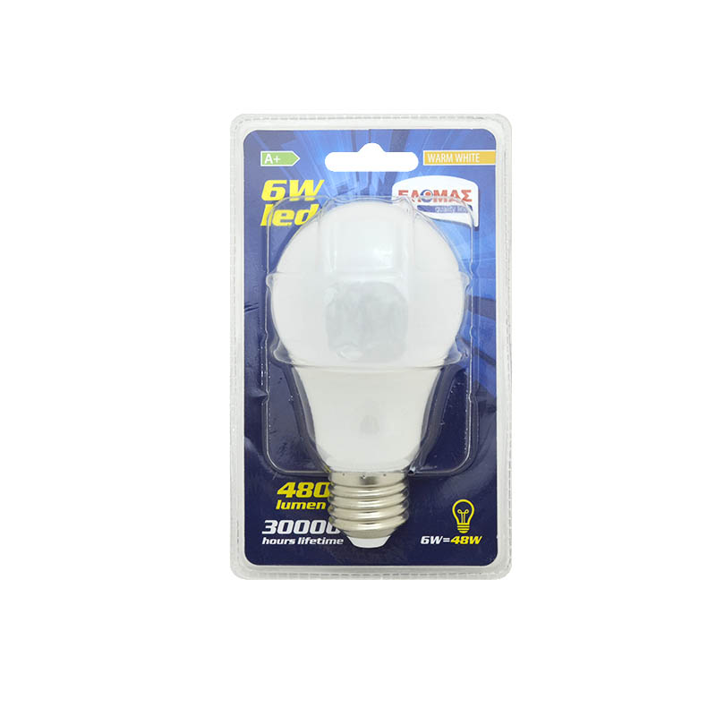 ΕΛΟΜΑΣ Λαμπτήρας Led  6W  