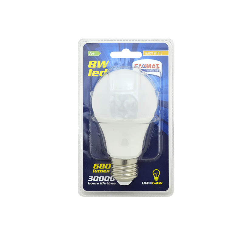ΕΛΟΜΑΣ Λαμπτήρας Led 8W  