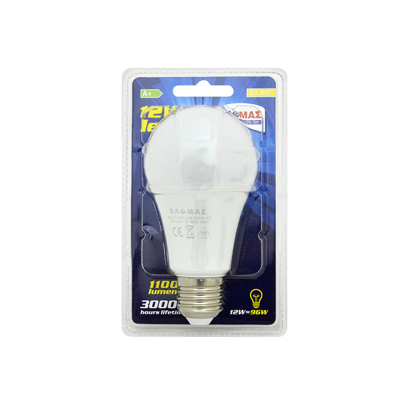 ΕΛΟΜΑΣ Λαμπτήρας Led 12W  