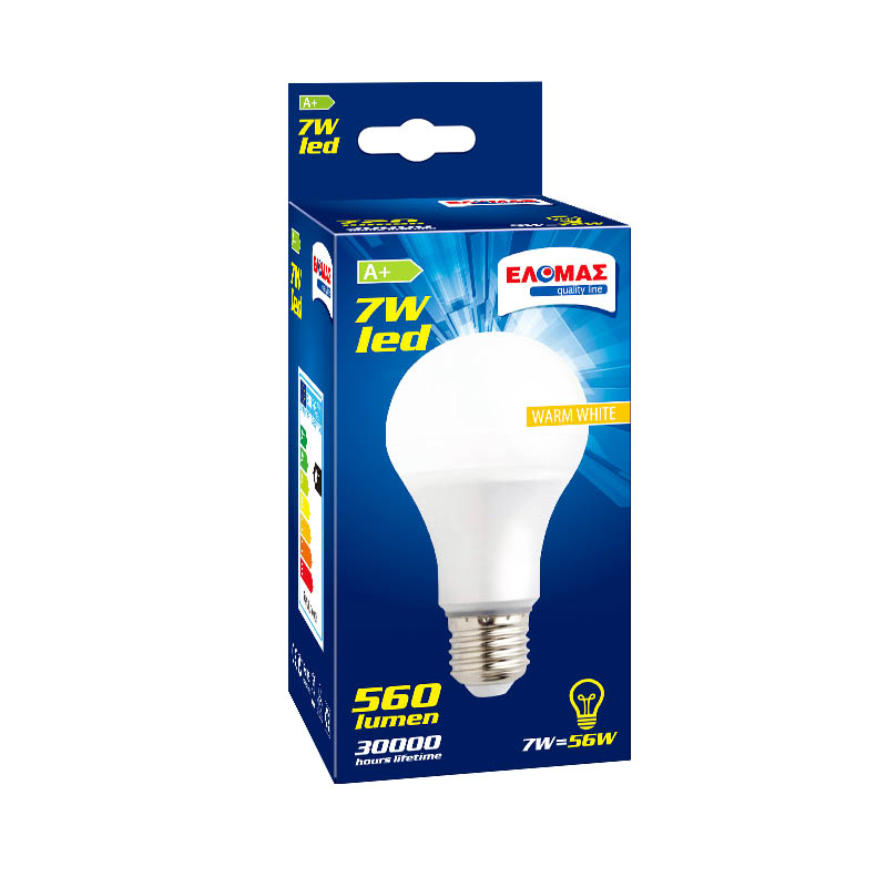 ΕΛΟΜΑΣ Λαμπτήρας Led 7W