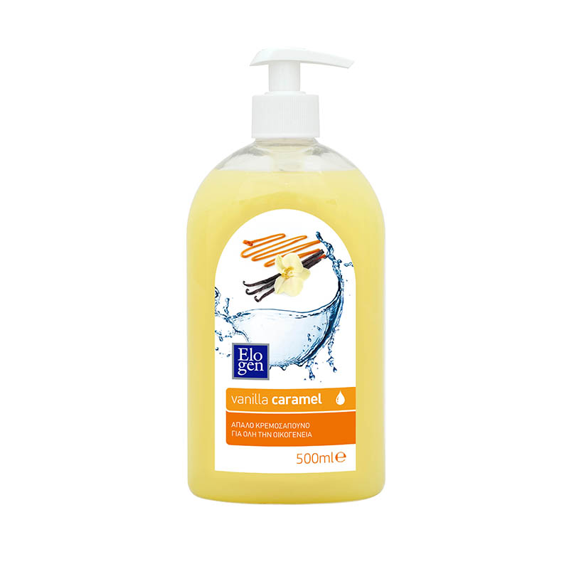 Elogen κρεμοσάπουνο vanilla caramel 500ml