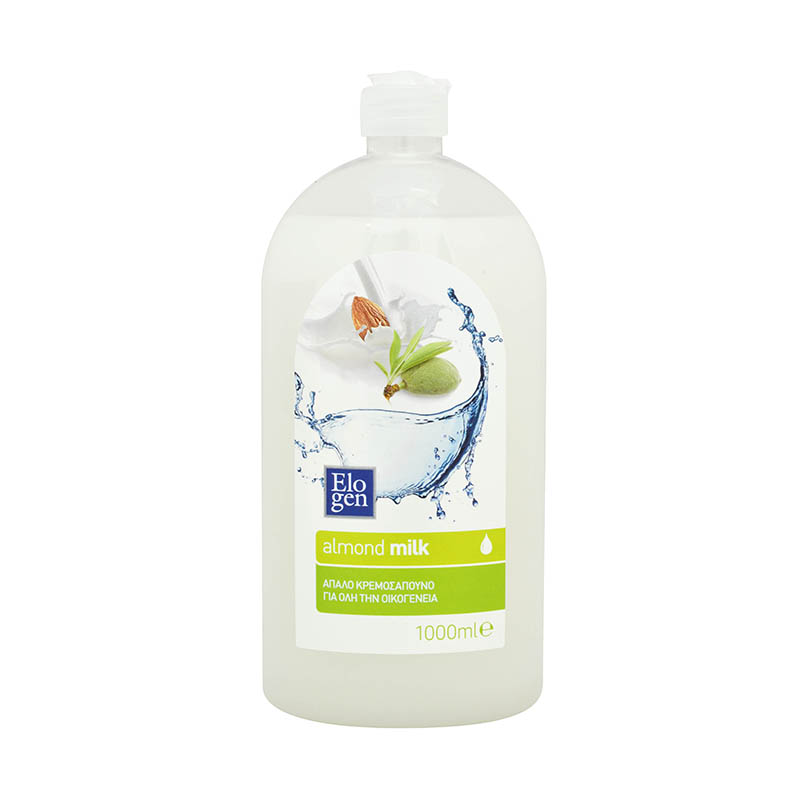Elogen κρεμοσάπουνο almond milk ανταλλακτικό 1000ml