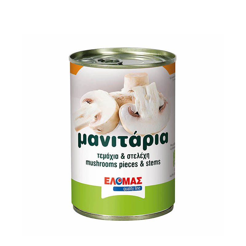 ΕΛΟΜΑΣ Μανιτάρια τεμάχια & στελέχη 400g
