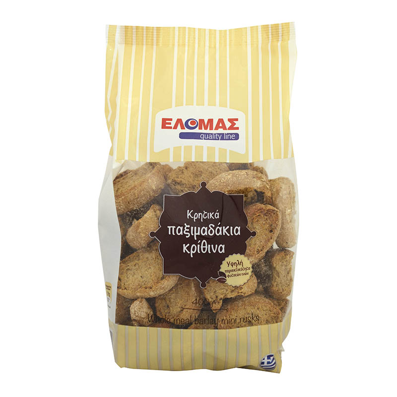 ΕΛΟΜΑΣ Κρητικά παξιμάδια κρίθινα 400g