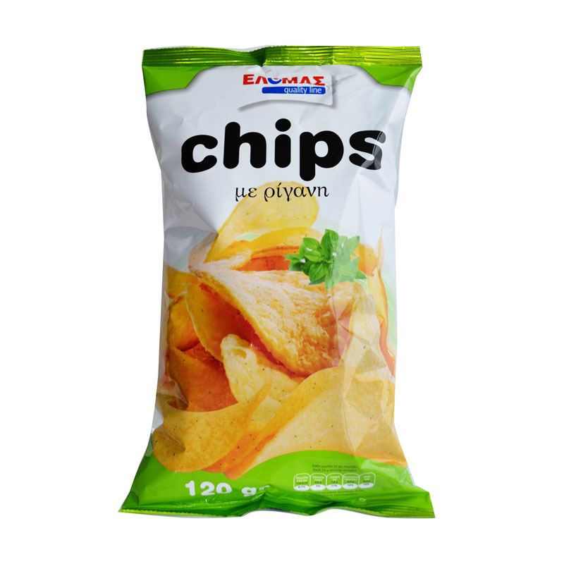 ΕΛΟΜΑΣ Chips Ρίγανη 120g