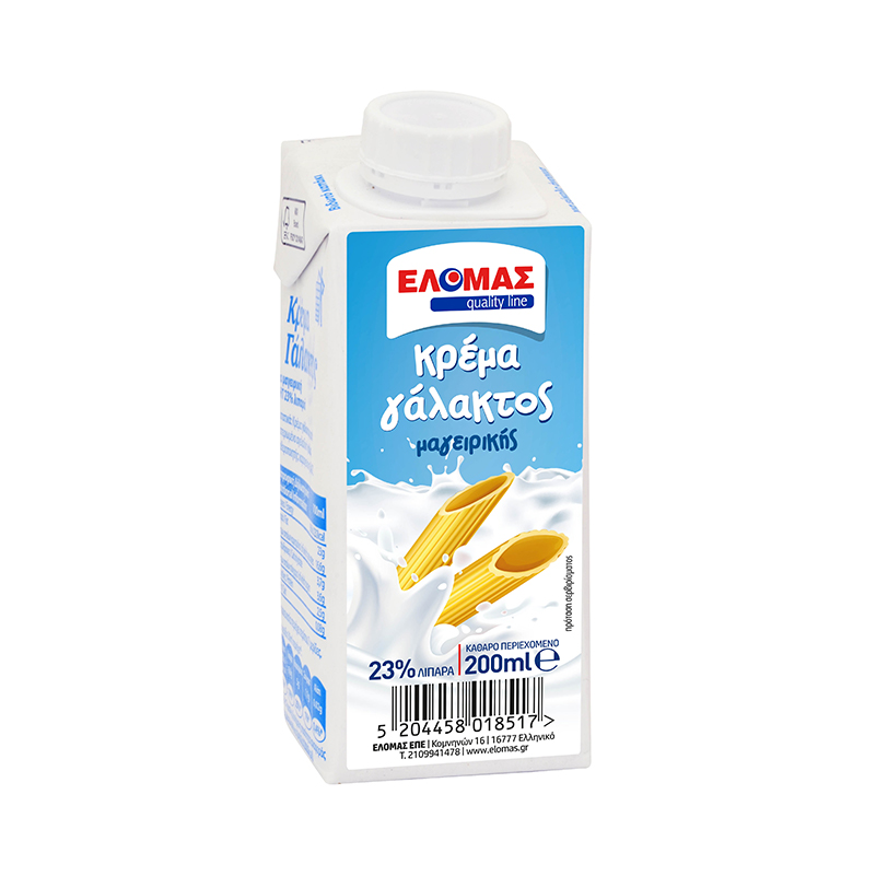 ΕΛΟΜΑΣ Κρέμα γάλακτος 23% 200ml