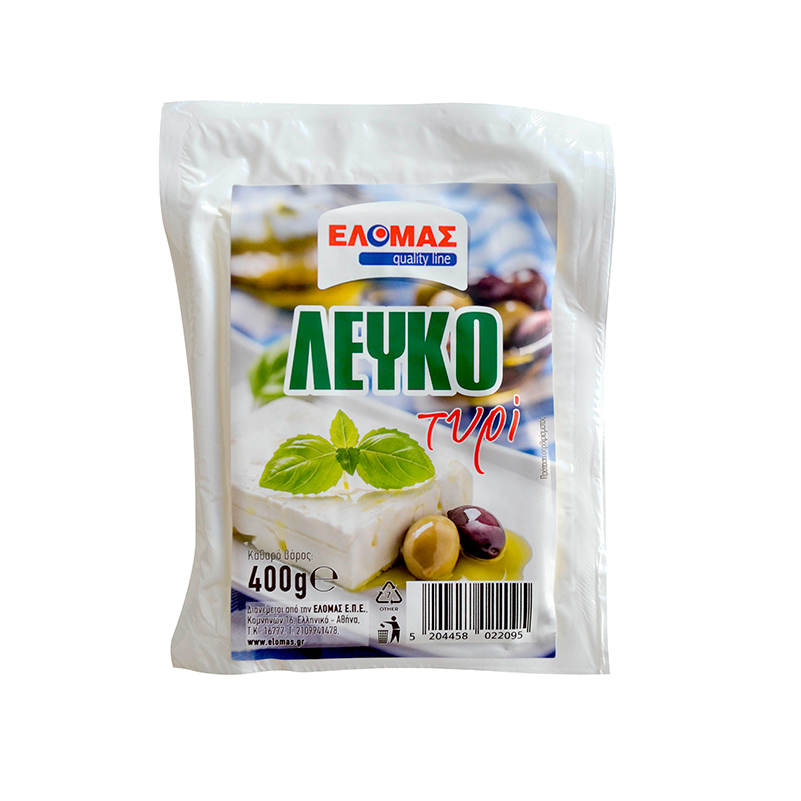 ΕΛΟΜΑΣ Λευκό τυρί 400γρ